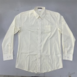 Customized men's long-sleeved shirt Beige shirt design Solid color shirt Wanbang Investment Co., Ltd. Shirt store R384 Customized men's long-sleeved shirt Beige shirt design Solid color shirt Wanbang Investment Co., Ltd. Shirt store R384